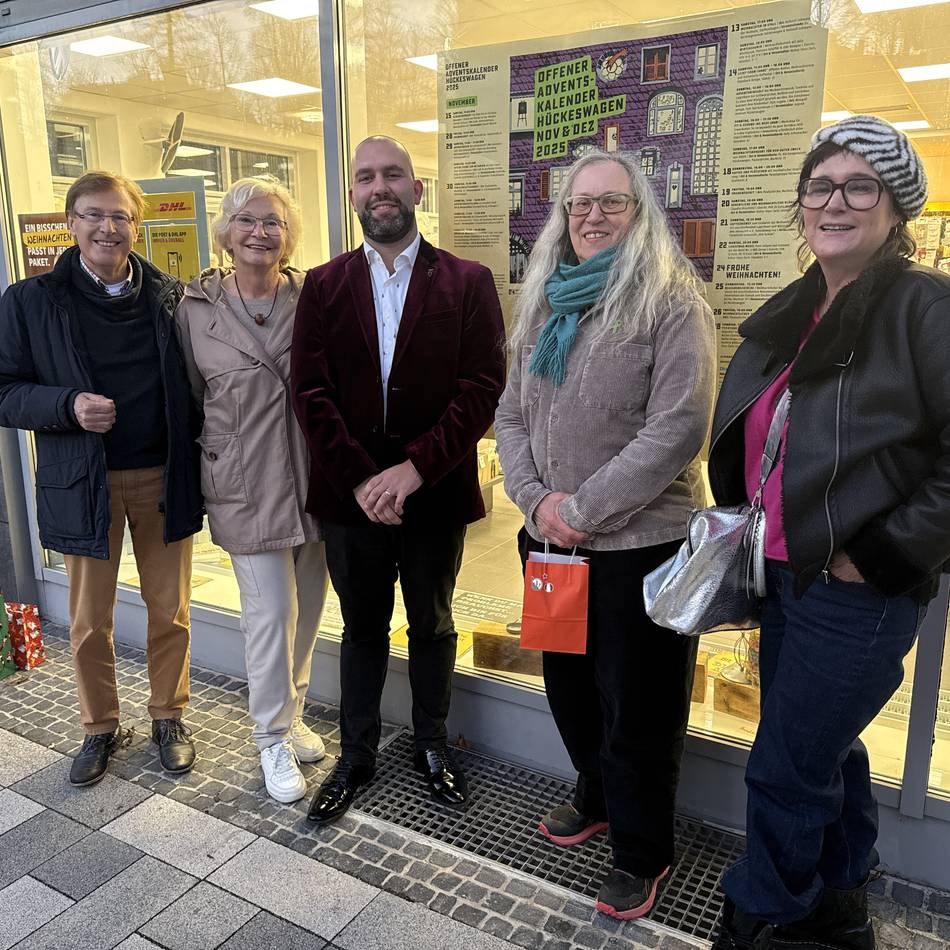 Hückeswagener Erfolgsgeschichte: Zukunft des Offenen Adventskalender ist gesichert