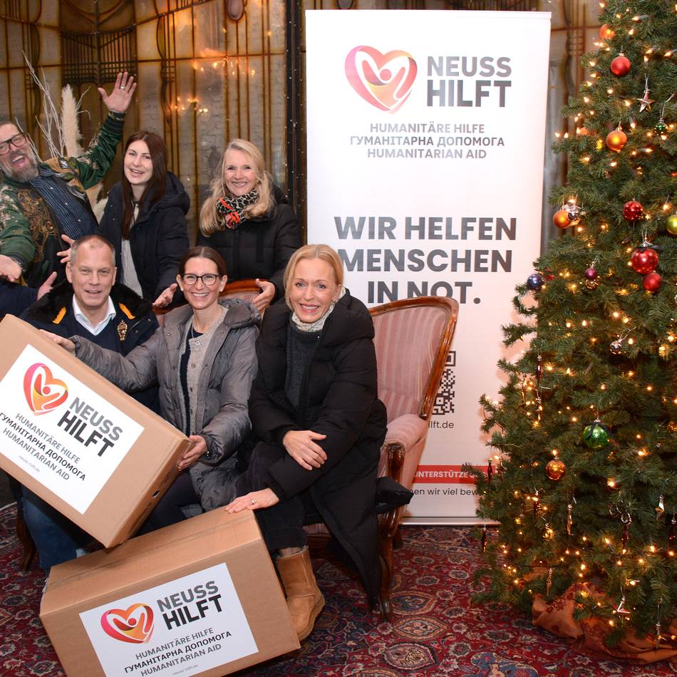 Spendenaktion für die Ukraine und für Obdachlose: „Neuss hilft“ will wieder Wärme schenken