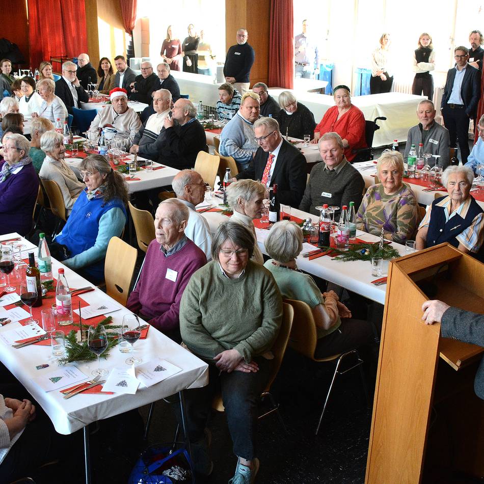 Traditionsveranstaltung in Neuss: Gemeinsam statt einsam Weihnachten feiern