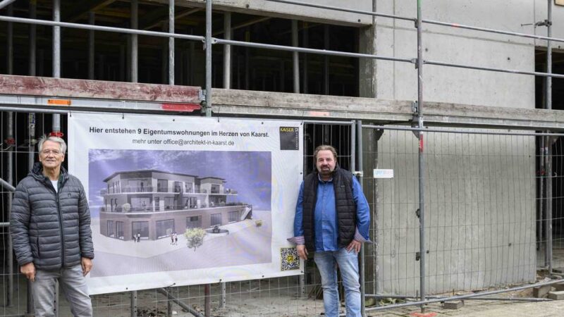 Baustelle für dm im Maubiszentrum im Zeitplan: „Wir haben einen Meilenstein erreicht“