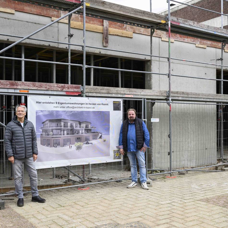 Baustelle für dm im Maubiszentrum im Zeitplan: „Wir haben einen Meilenstein erreicht“