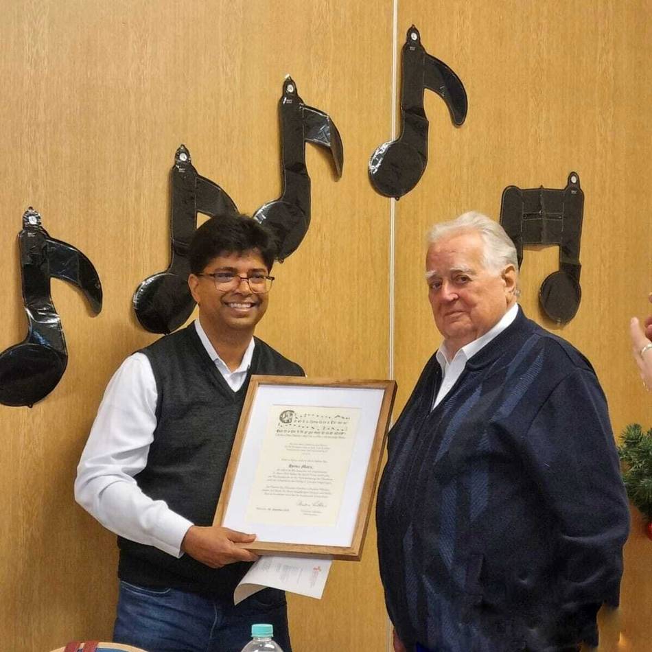 Kirchenmusik in Rheinberg: Heinz Marx für 50 Jahre im Kirchenchor geehrt