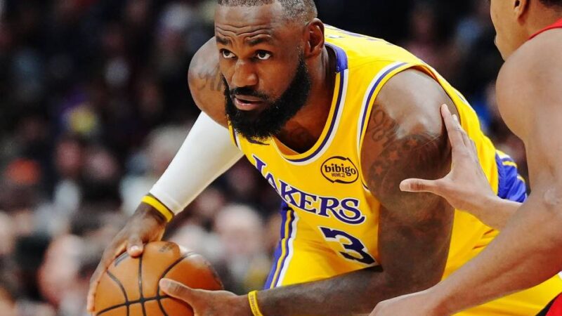 NBA: Nach 1.297 Spielen: LeBron James punktet nur einstellig