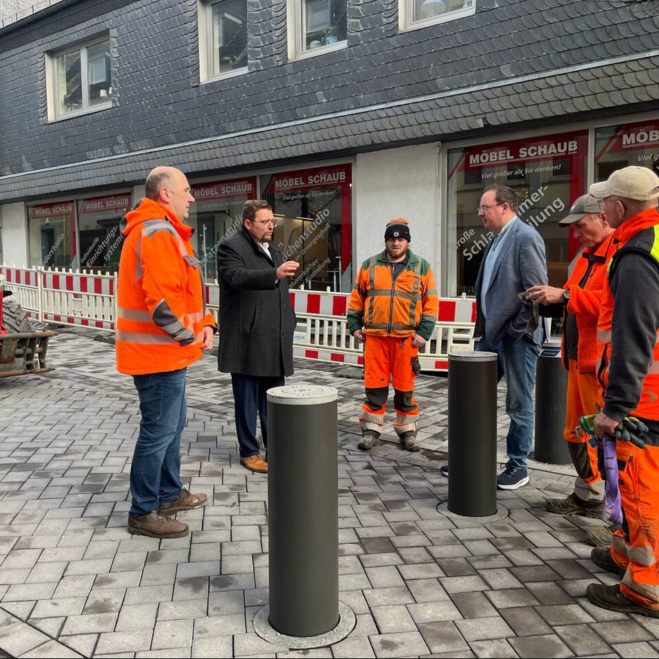 Stadtverwaltung in Radevormwald: Baustelle in der Innenstadt wird freigegeben