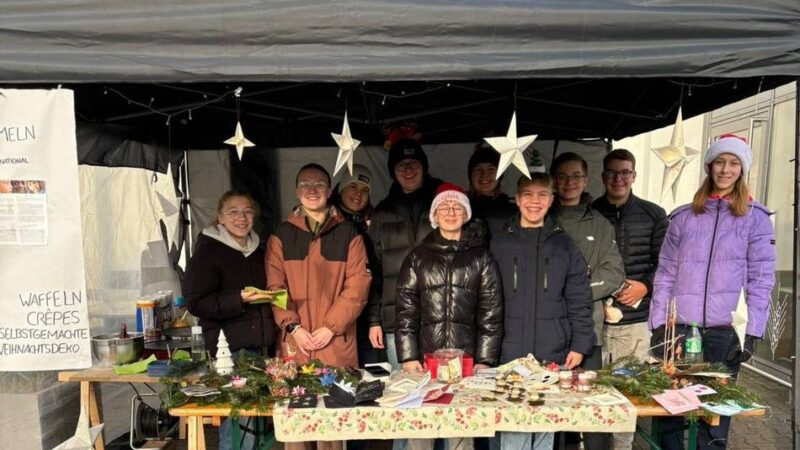 Spende für Friedensdorf International: Xantener Jugendliche sammeln Geld für andere Kinder