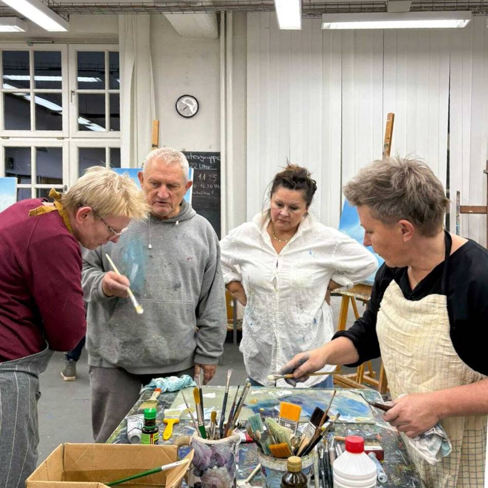 Galerie-Werkstatt wird 40: Wo sich jeder kreativ verwirklichen kann