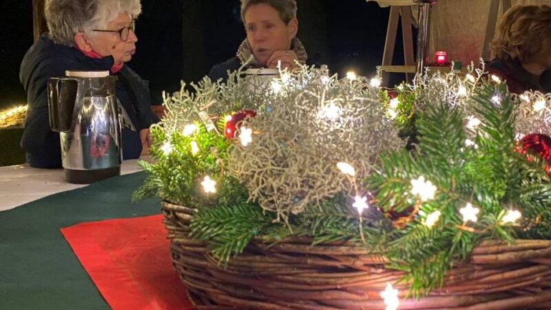 Landfrauen Sonsbeck auf Gut Santfurt: Jahresausklang im alten Melkstall