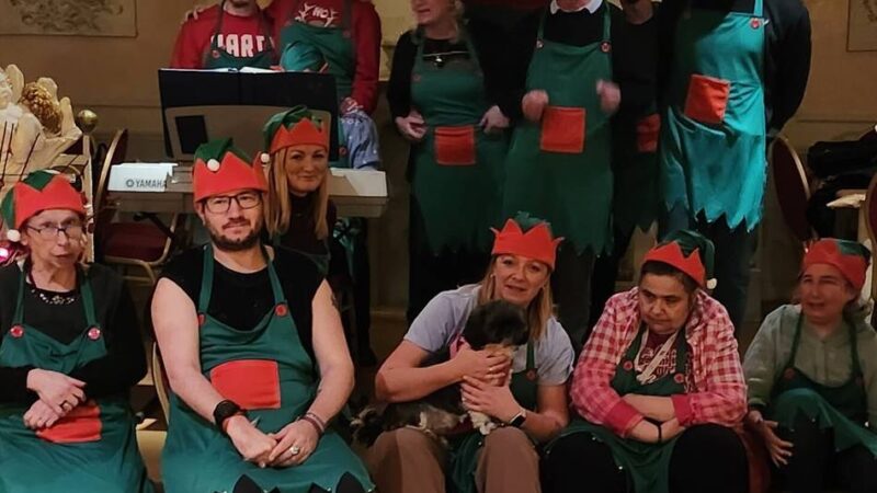 LVR-Verbund WohnenPlusLeben : Besondere Weihnachtsfeier in der Tanzschule in Kevelaer