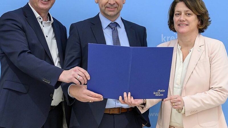 Förderung für Verein: Wasserstoff-Hub erhält Finanzspritze vom Rhein-Kreis Neuss