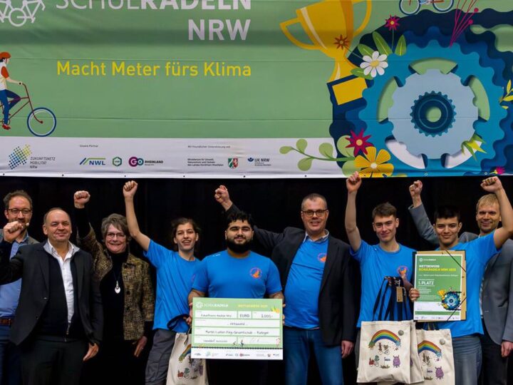 Martin-Luther-King-Gesamtschule : Gewinner beim „Schulradeln NRW“