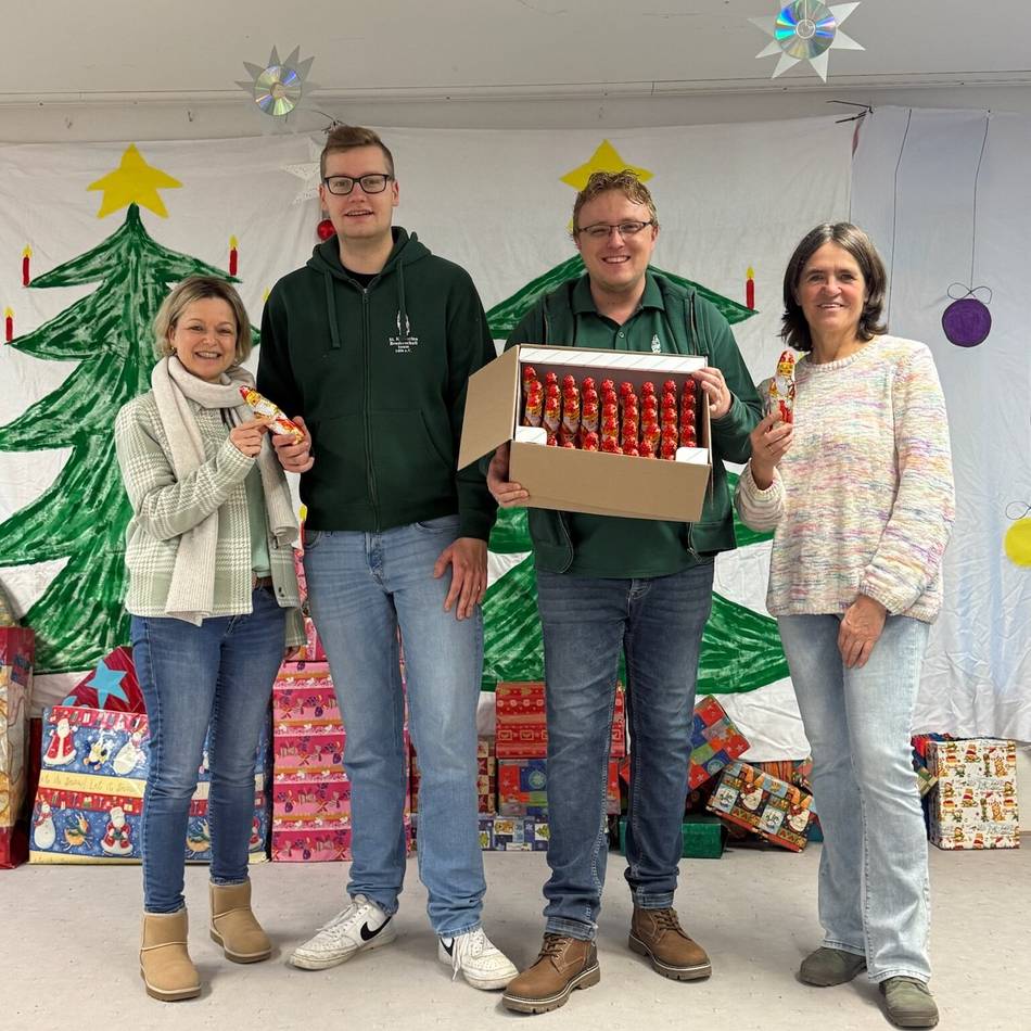 Aktion der St.-Katharina-Bruderschaft: Schokoladen-Nikoläuse für Issums Grundschulkinder