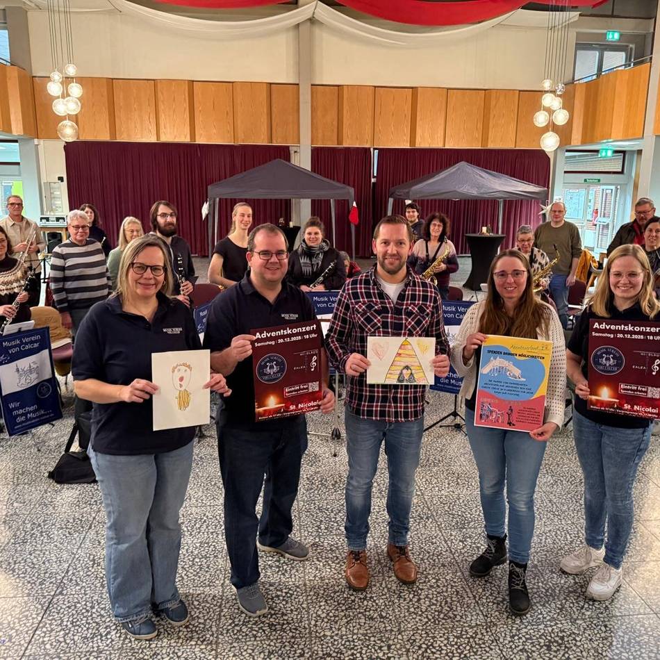 Kurz vor dem Fest: Musikverein Kalkar lädt ein zum Adventskonzert