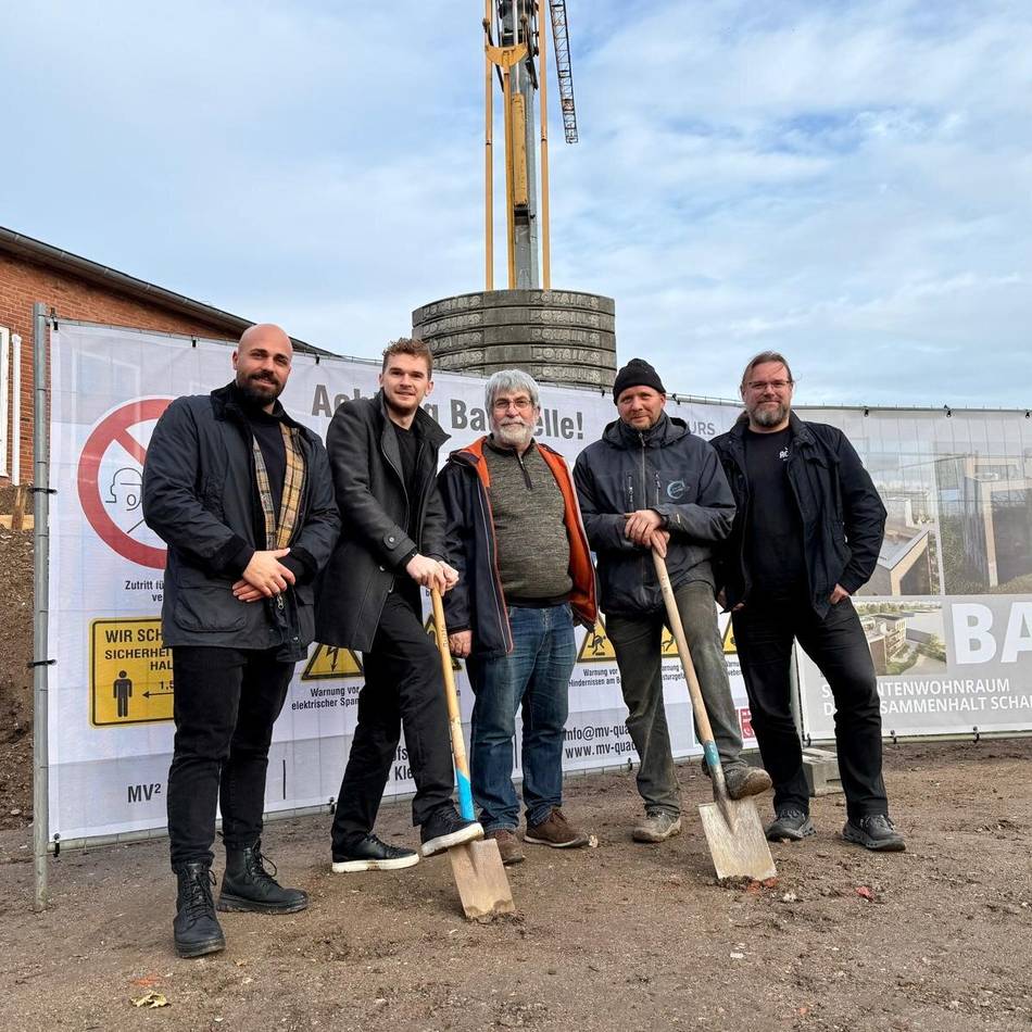 „Die Stadt braucht akut Wohnangebote“: Baustart für neues Studentenwohnheim in Kleve