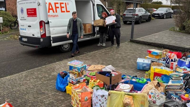 Die gute Tat: Lions sorgen wieder für leuchtende Kinderaugen