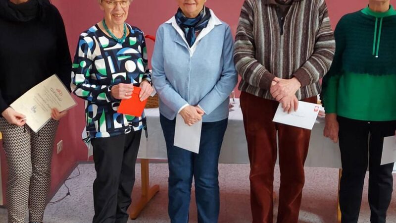 Feier des Elisabethfestes: Caritas ehrt verdiente Mitglieder