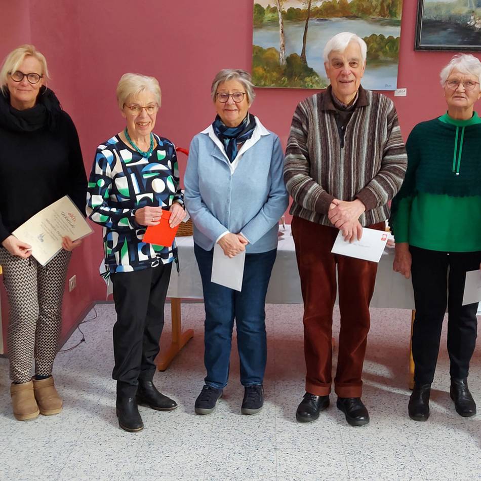 Feier des Elisabethfestes: Caritas ehrt verdiente Mitglieder