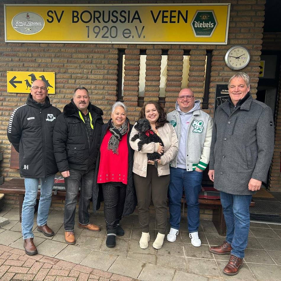 GPA Brunngraber spendet an Borussia Veen: „Hervorragende Arbeit für alle Generationen im Ort“