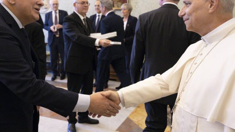 Neusser Kardiologe Michael Haude beim Papst: „Sie versuchen, das Herz zu heilen“