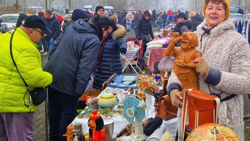 Künftig nicht mehr an Haus Meer: Beliebter Trödelmarkt muss Park-and-Ride-Parkplatz verlassen