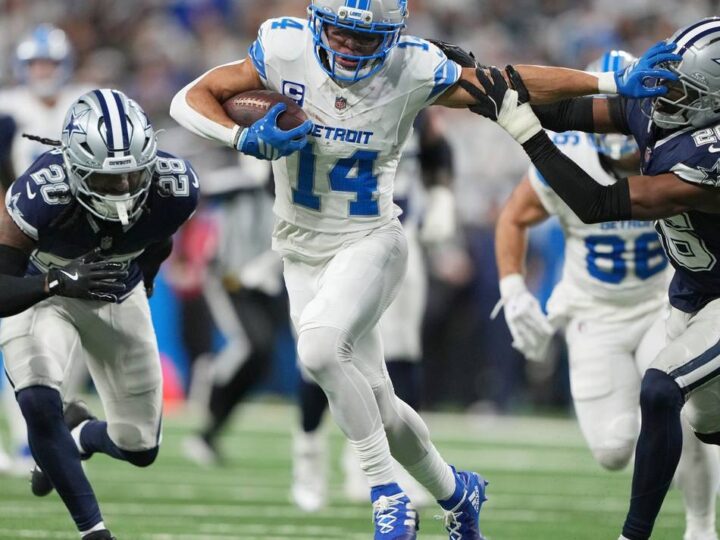 American Football: Lions gewinnen gegen Cowboys – St. Brown spielt