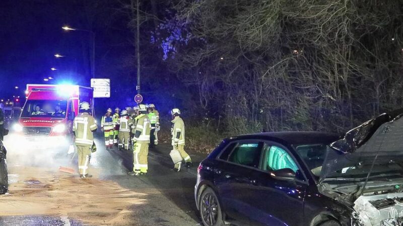 Unfall in Düsseldorf: Sieben Verletzte nach schwerem Unfall in Hassels – darunter mehrere Kinder