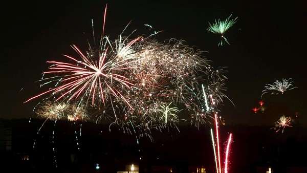 Velbert und Heiligenhaus feiern friedlich ins neue Jahr