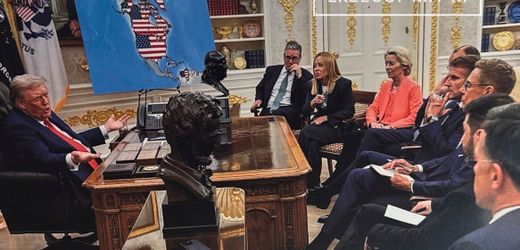 Donald Trump: US-Präsident provoziert mit Kanada-Landkarte