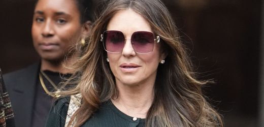 Elizabeth Hurley bricht im Prozess gegen Boulevardmedien vor Gericht in Tränen aus