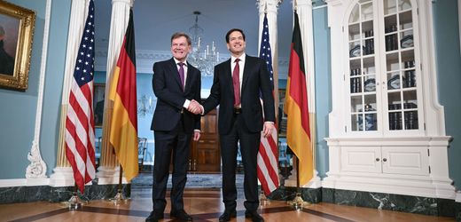 Johann Wadephul triff US-Außenminister Marco Rubio in Washington, D.C.