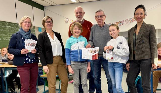 In Kevelaer: Kerpenkate-Stiftung stärkt Lesen und Teilhabe am Kardinal-von-Galen-Gymnasium