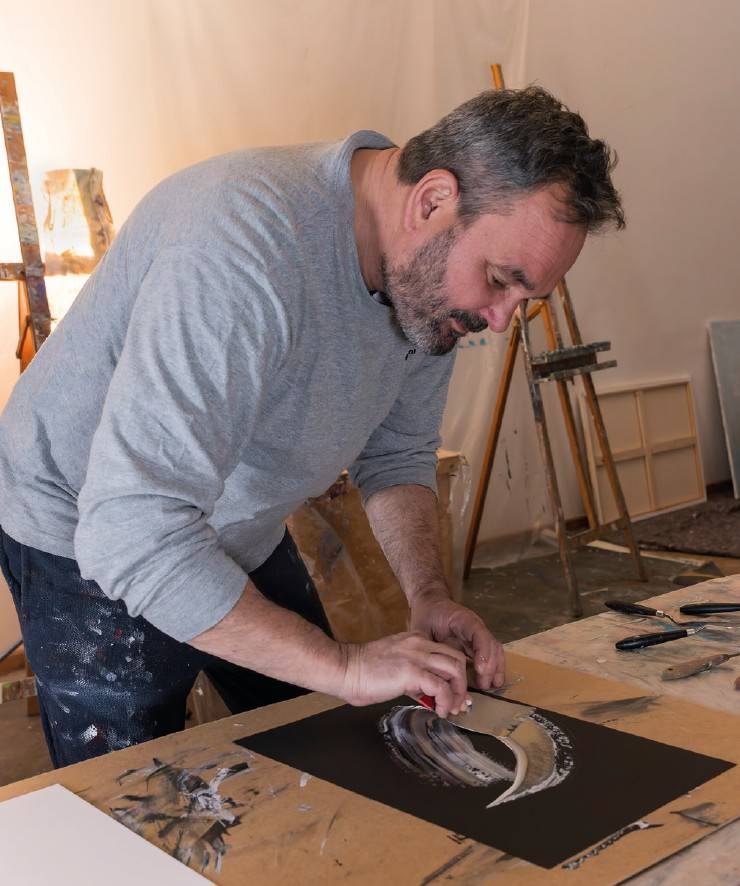 Im Freudenthaler Sensenhammer: Finissage mit Ulrik Dietzler