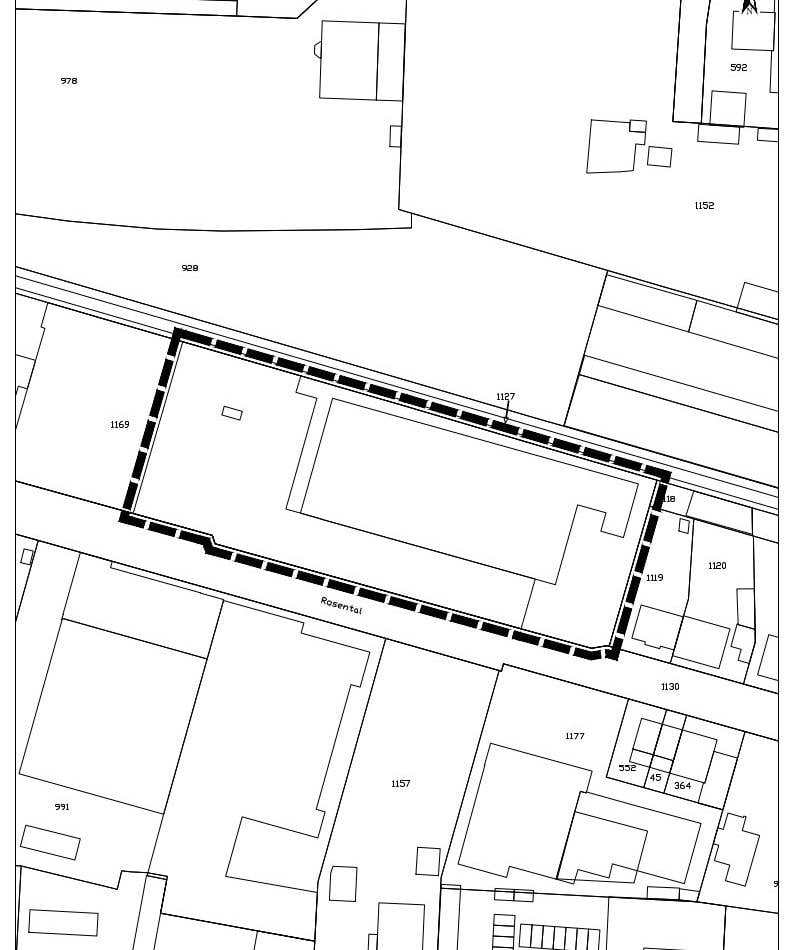Standort Rosental 30 in Lobberich: Einsicht in geänderten Bebauungsplan möglich