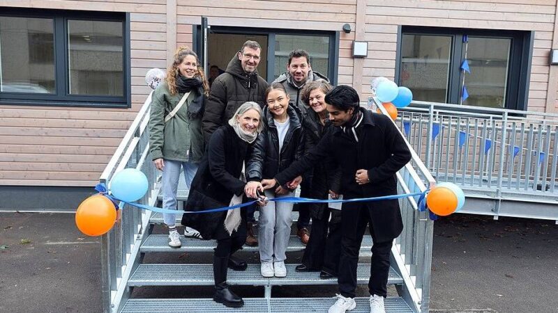 Bildung in Mönchengladbach: Neuer Modulbau an Gesamtschule Hardt eröffnet
