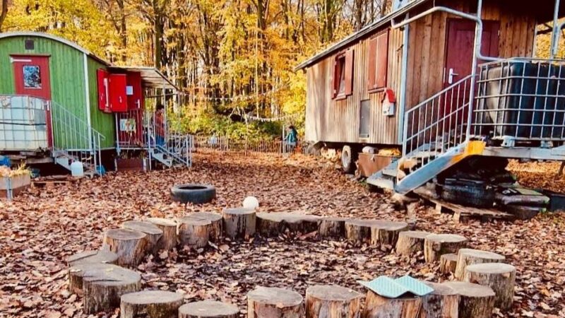 Waldkindergarten in Grevenbroich: „Kein normales Vorschulprogramm kann die Kinder so sozial fördern“