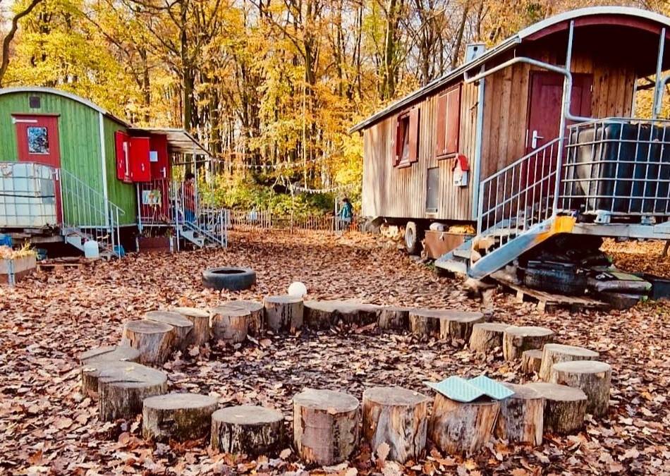 Waldkindergarten in Grevenbroich: „Kein normales Vorschulprogramm kann die Kinder so sozial fördern“