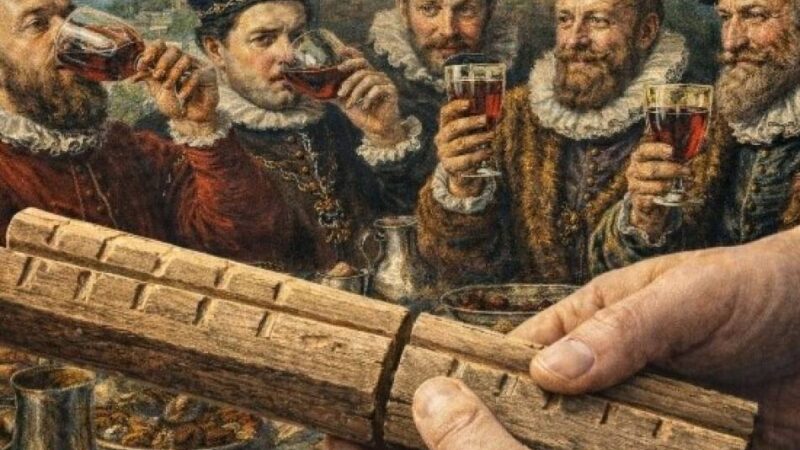 Trink- und Geselligkeitskultur im 16. Jahrhundert: Das Kerbholz als „hölzerne Kreditkarte“