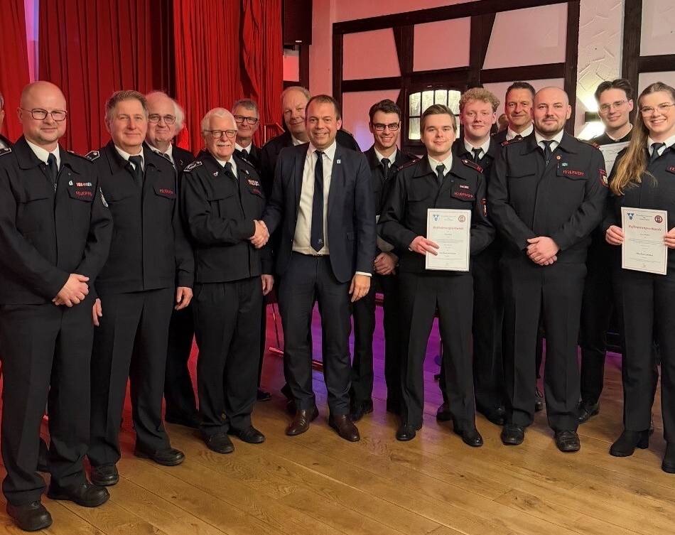 Jahresbilanz 2025: Löschzug Willich rückte zu 226 Einsätzen aus