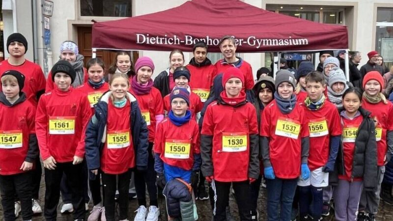 Dietrich-Bonhoeffer-Gymnasium: DBG-Schüler feiern gelungenen Laufstart ins Jahr