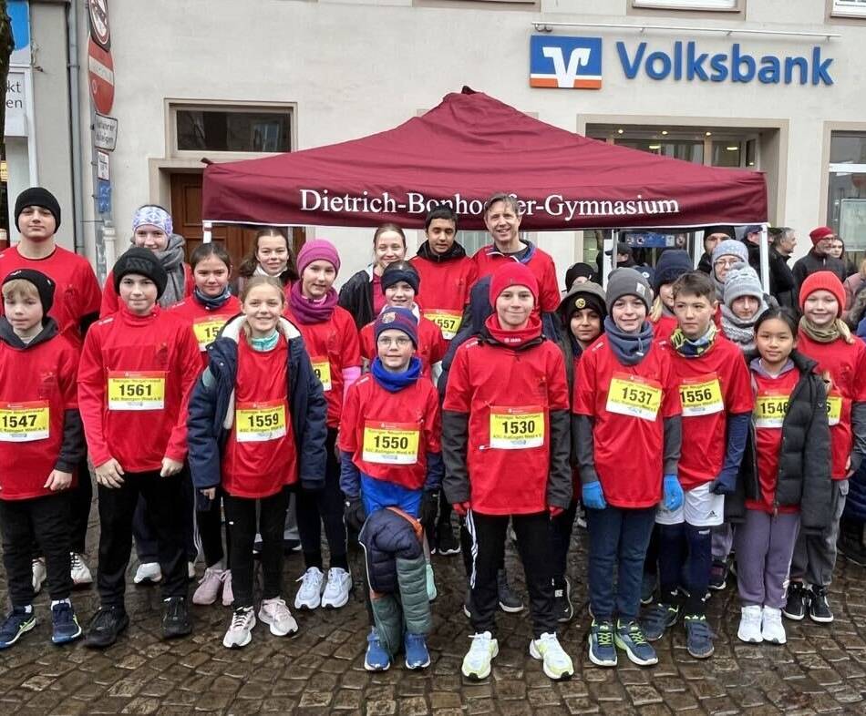 Dietrich-Bonhoeffer-Gymnasium: DBG-Schüler feiern gelungenen Laufstart ins Jahr