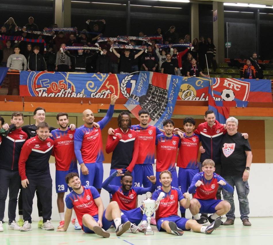 Krefelder Hallenstadtmeisterschaften 2026: Der KFC Uerdingen verteidigt die Stadtkrone