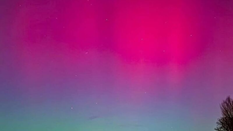 Bilder aus der Region: Polarlichter – das sind die Fotos unserer Leser