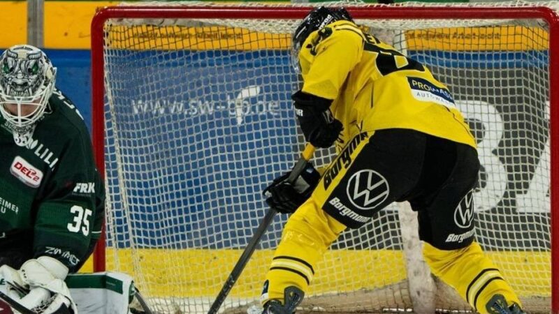 Newton oder doch Gogulla?: Verwirrung um Torschützen zum 4:2 – das Video zum Pinguine-Sieg in Bietigheim