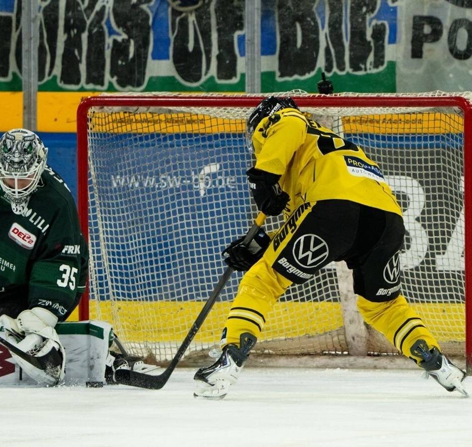 Newton oder doch Gogulla?: Verwirrung um Torschützen zum 4:2 – das Video zum Pinguine-Sieg in Bietigheim