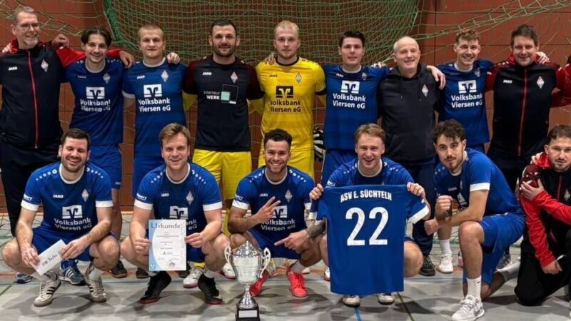 „Sieg absolut verdient“: ASV Süchteln räumt bei der Stadtmeisterschaft in Viersen ab