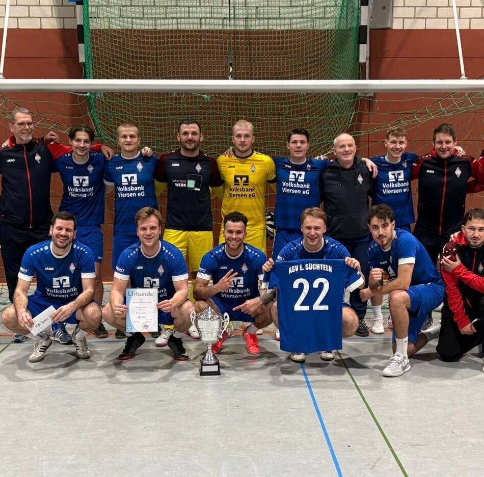 „Sieg absolut verdient“: ASV Süchteln räumt bei der Stadtmeisterschaft in Viersen ab