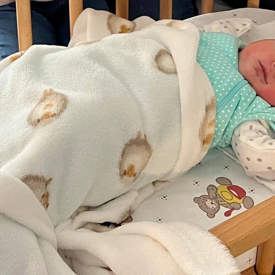 Geburt im St. Josefs-Krankenhaus: Der kleine Alois ist Hildens Neujahrsbaby