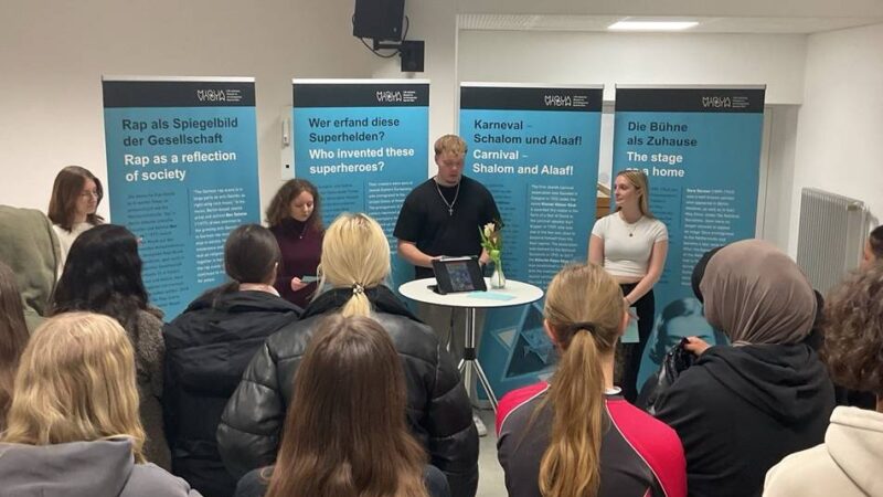 Wanderausstellung in Erkelenz: Schüler des Berufskollegs befassen sich mit jüdischem Leben in Deutschland