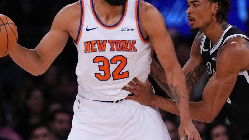 Basketball: 54 Punkte Vorsprung: Knicks holen Rekordsieg in der NBA