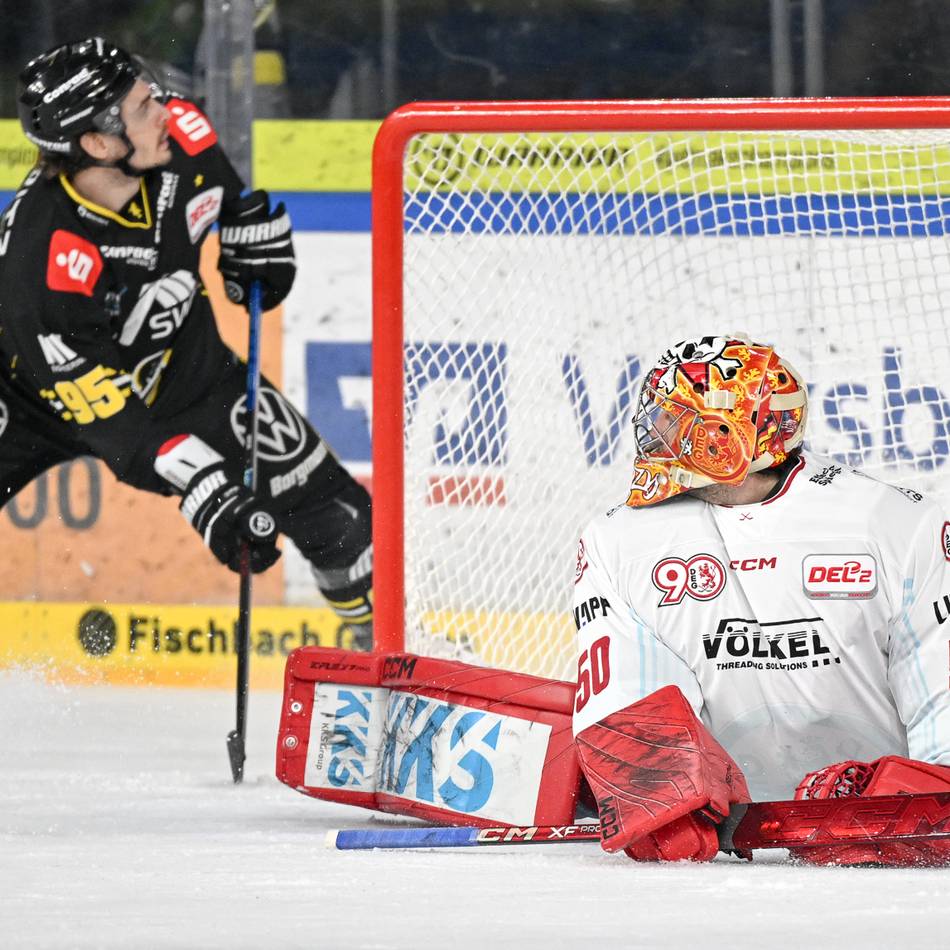 Doppelpack von Brown reicht nicht: Dritte Derby-Pleite gegen Krefeld – DEG lässt sich auskontern