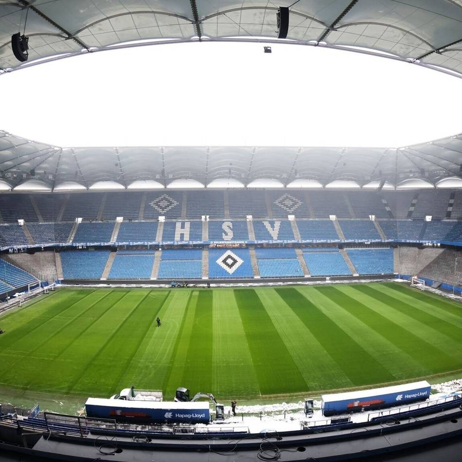 „Aktuell ist der Stand, dass wir spielen können“: Winterwetter in Hamburg – HSV gegen Leverkusen soll ausgetragen werden